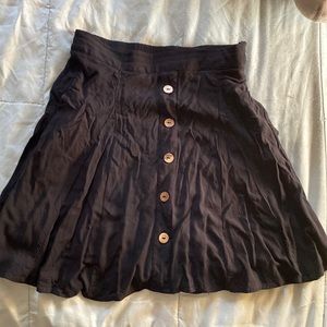 Black Skirt - Pockets